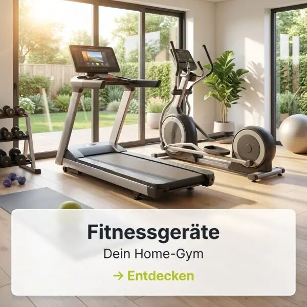 Fitnessgeräte für dein Home-Gym