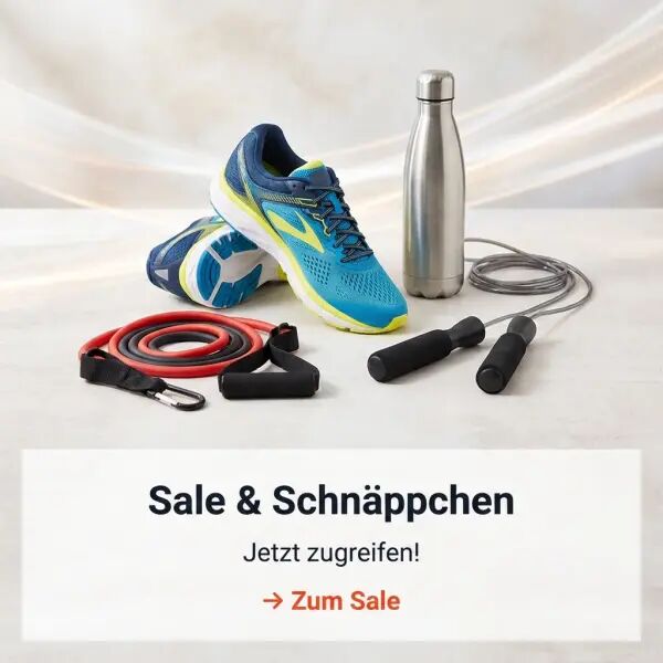 Sale und Schnäppchen - Reduzierte Fitness- und Wellness-Produkte - Sonderangebote und Restposten günstig kaufen